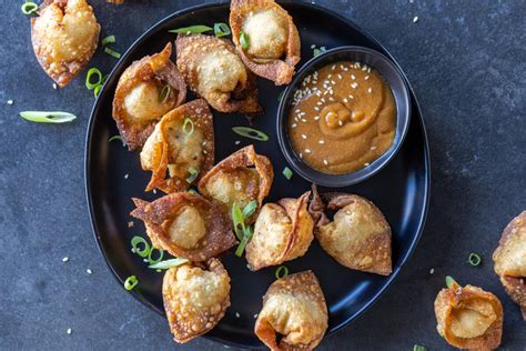 Crispy Fried Wontons (Very Simple) - Momsdish