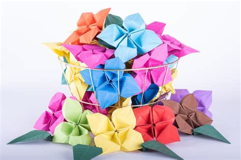 Origami Flowers - Etsy