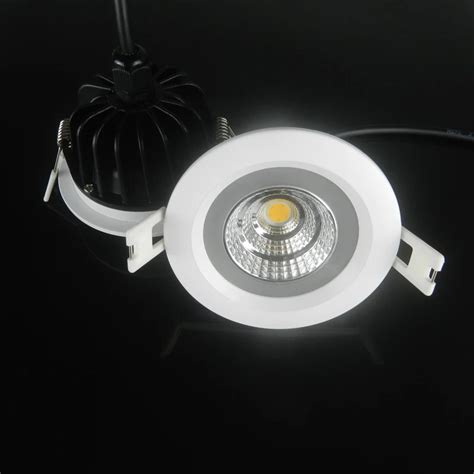 5w 7w 9w 12w Dimmable Cob Led Ceiling Down Light Round Recessed Led