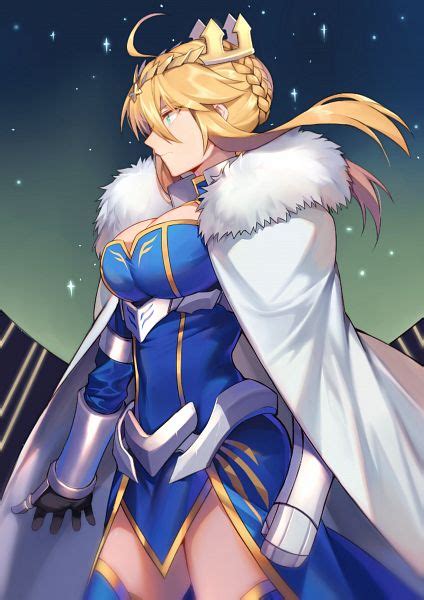 Lancer Artoria Pendragon Saber Fatestay Night Image By Yorukun