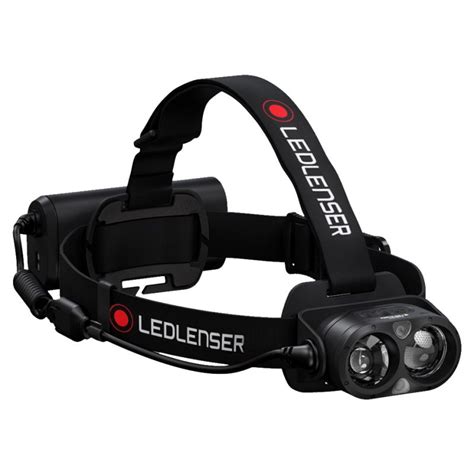 Lampe Frontale 2 LED Blanches 1 LED Rouge LedLenser H19R Core