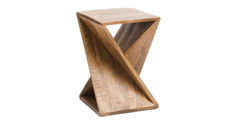 Twisted Wood End Table Ideas On Foter