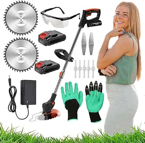 Fjzf Cordless Blade Strimmer Metal Blade Strimmergarden Strimmer With