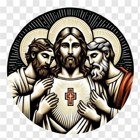 Beautiful Vector Illustration Of Trinity Sunday Vector Illustration