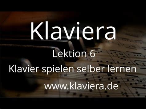 Klaviera Lektion Klavier Spielen Lernen F R Anf Nger H Nschen