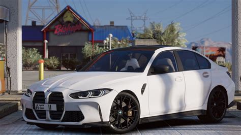 Uber Bmw M Competition G Berline Nve Gta Youtube