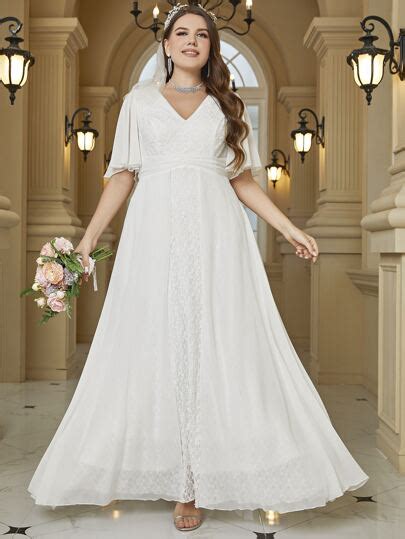 Plus Size Wedding Dresses Fashion Plus Size Wedding Dresses Shein Usa