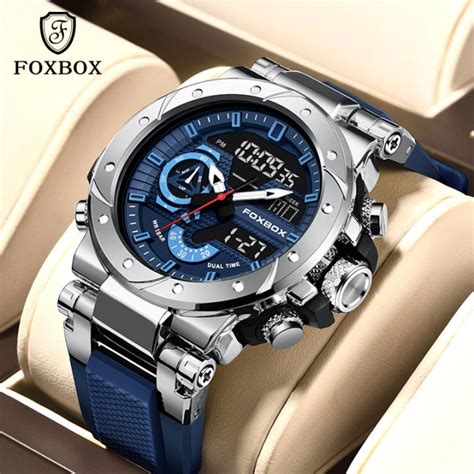 Lige Brand Foxbox Series Men S Original Luxury Dual Screen Luminous