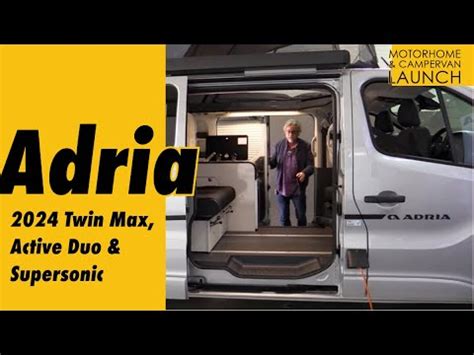 All New Season Campervans From Adria Pop Top Active Duo And The