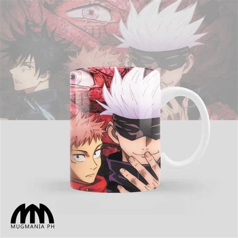 Anime Mugs Mugmania Jujutsu Kaisen Megumi Fushiguro Saturo Gojo