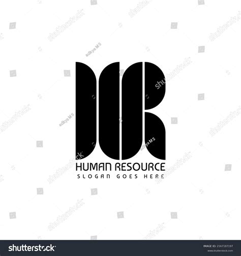 Human Resource Logo Design Inspiration Vector Stock Vector Royalty