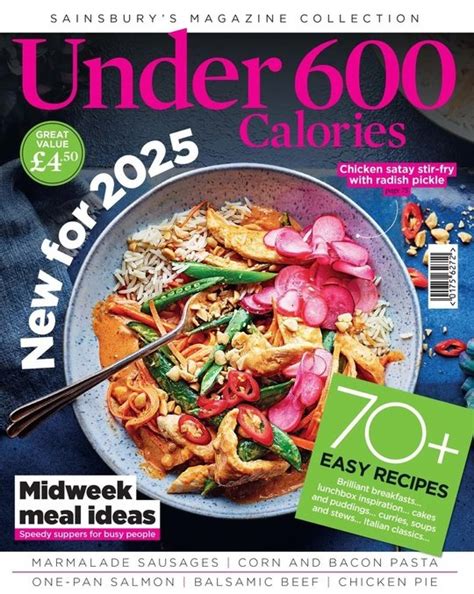 Sainsburys Magazine Collection Under 600 Calories 2024 Collection