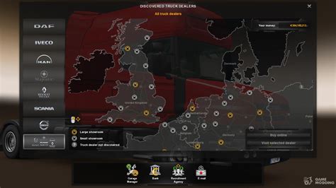 Save 100 Percent On The Map For Euro Truck Simulator 2