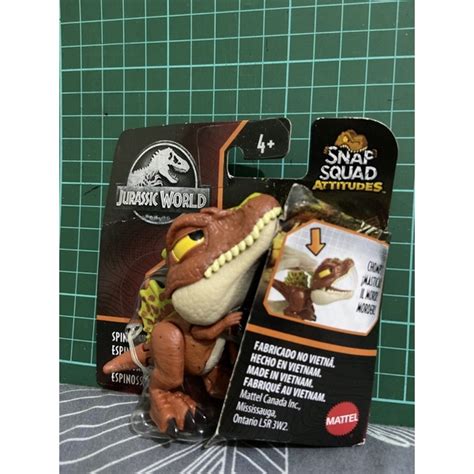 Jual Snap Squad Jurassic World Spinosaurus Snapsquad Attitudes Wave