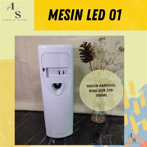 Mesin Dispenser Otomatis Pengharum Ruangan LED 01 Glade Stella Calmic