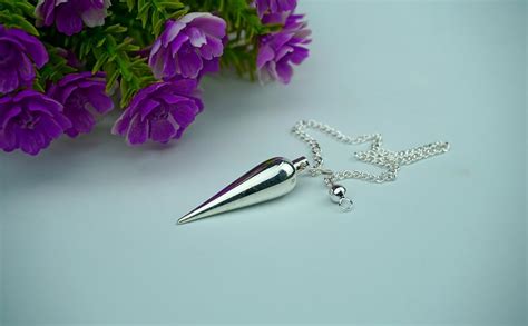 Buy REMEDYWALA Charged Energized Silver Metal Arrow Shape Pendulum With