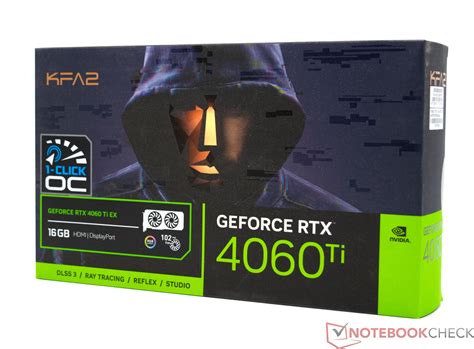 KFA2 GeForce RTX 4060 Ti EX 16 GB Desktop-Grafikkarte im Test ...