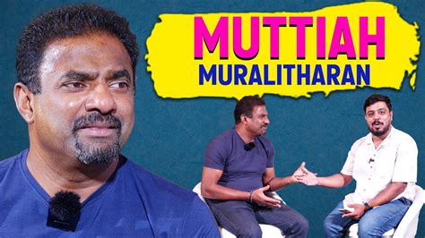 Bowling Legend Muttiah Muralitharan On Sri Lankan Cricket And Indian