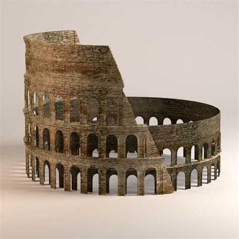 Model Of The Colosseum - calorie