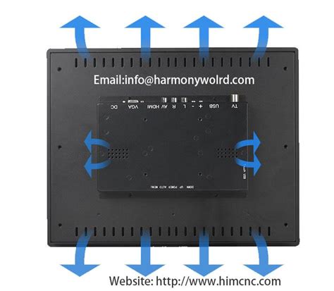 Inch Industrial Lcd Monitor Embedded Openframe Rackmount Hcm A O