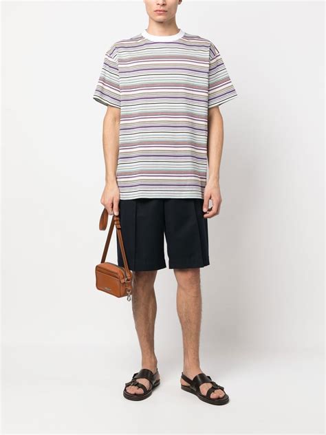 Missoni Stripe Pattern Print T Shirt Farfetch