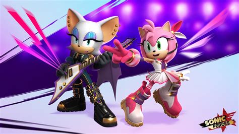 Popstar Amy Rockstar Rouge Sonic Forces Mobile YouTube