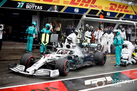 Lewis Hamilton Mercedes Amg F1 W10 Pit Stop At German Gp High Res Professional Motorsports