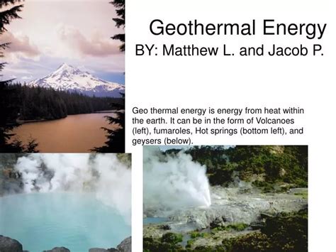 Ppt Geothermal Energy Powerpoint Presentation Free Download Id 1037318