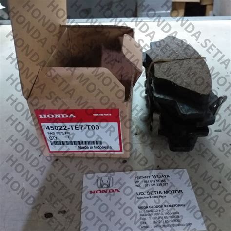 Jual 100 Ori Kampas Rem Brake Pad Depan Honda Mobilio Jazz GE GK