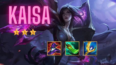 3 Star Kaisa Is Insane ⭐⭐⭐ Tft Set 9 Youtube