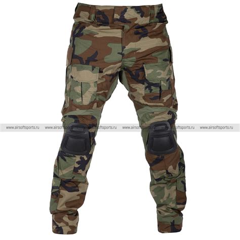 Купить Брюки боевые Emersongear Combat Pants Gen3 Tc5050 Woodland