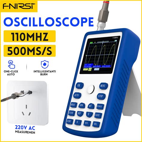 FNIRSI 1C15 Professional Digital Oscilloscope 500MS/s Sampling Rate ...