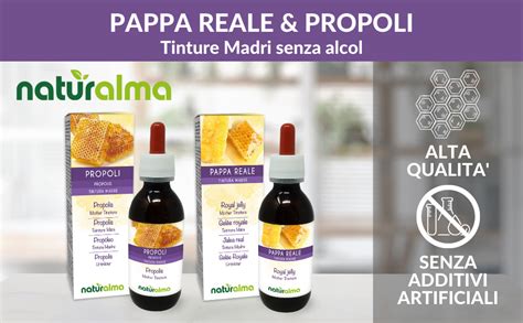 Propoli Propolis Resina Tintura Madre Analcoolica NATURALMA