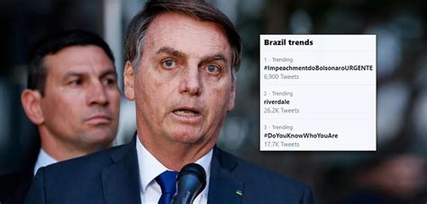 Impeachmentdobolsonarourgente é O Assunto Da Semana No Twitter