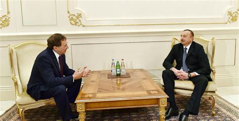 Ilham Aliyev Received Secretary General Of The Socialist International