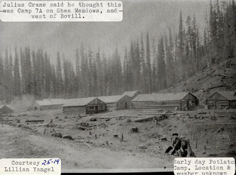 Early Potlatch Camp Potlatch Historical Society Collection