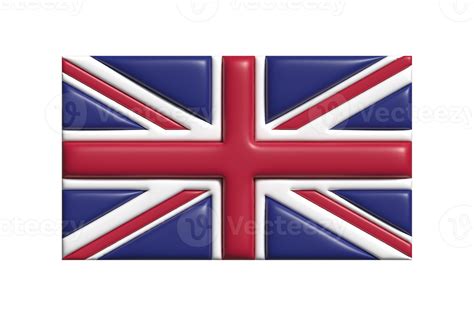 United Kingdom Flag 3d Render 22286224 Png