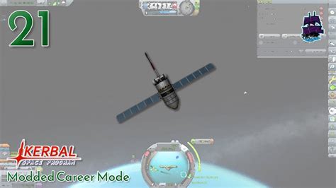 Kerbal Space Program Modded Career Part Building All The Probes