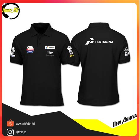 Jual Kaos Kerah Polo Shirt Pakaian New Mandalika Sepang Racing Team Sag