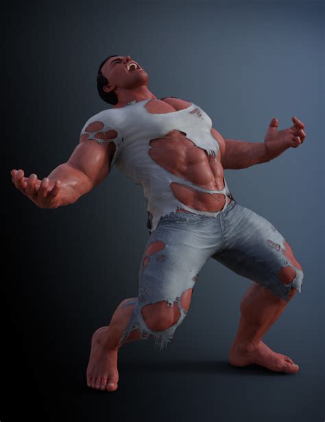 DForce Torn Clothes For Genesis 8 Male S Daz 3D