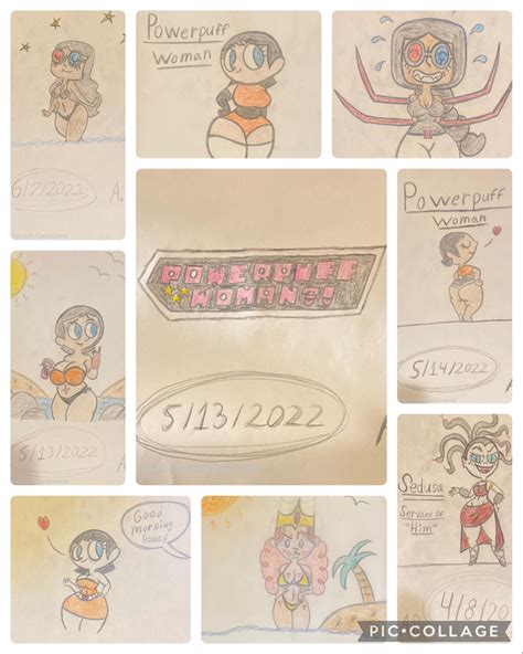 The Powerpuff Woman Au Collage By Nakuuro On Deviantart