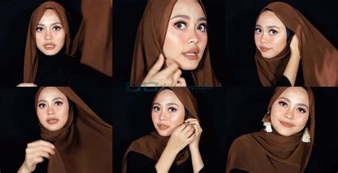 Tutorial Pashmina Diamond Kekinian Satu Trik