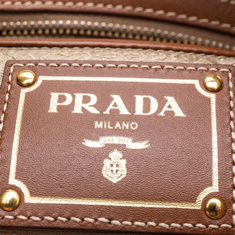 Vintage Authentic Prada Logo Hobo Bag Italy W Dust Bag Authenticity