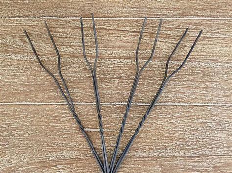 Vintage Wire Campfire Roasting Forks Hot Dog Or Marshmallow Etsy