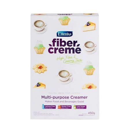 Jual Ellenka Fiber Creme 450gr Creamer Krim Pengganti Santan Susu