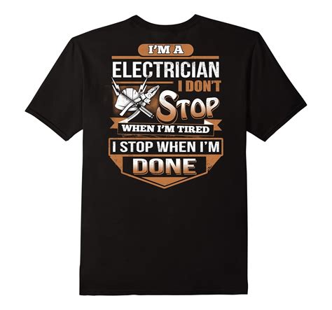 Funny Electrician T shirt Gifts for Electrician-TJ – theteejob