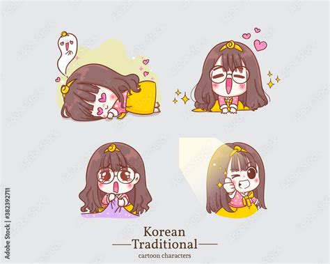 Cute Korean Cartoon Icons