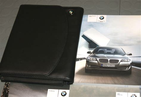 2011 Bmw 528i 535i 550i 528i 535i Owners Manual Set Covers Xdrive Ebay