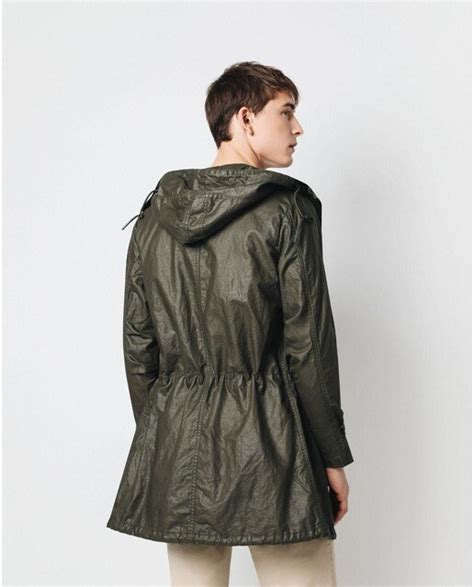 Parka De Hombre Efecto Encerrado Verde Militar Scalpers El Corte Ingl S