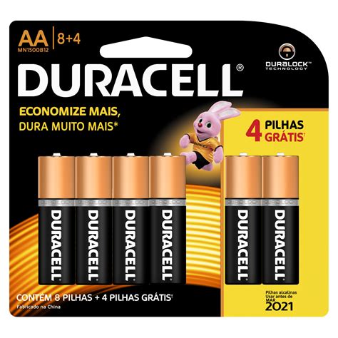 Pilha Duracell Alcalina Aa V Unidades Media Tools